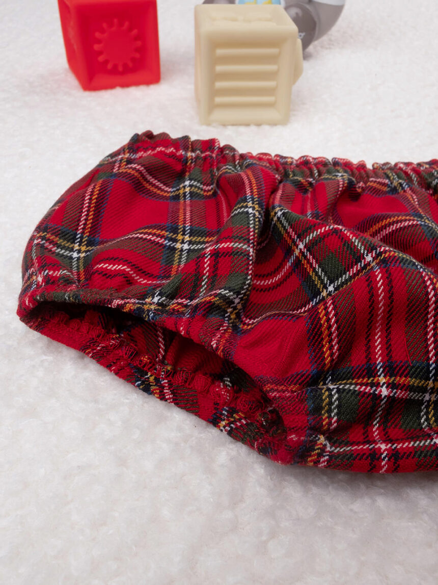 Vestido de bebé tartan - Prénatal
