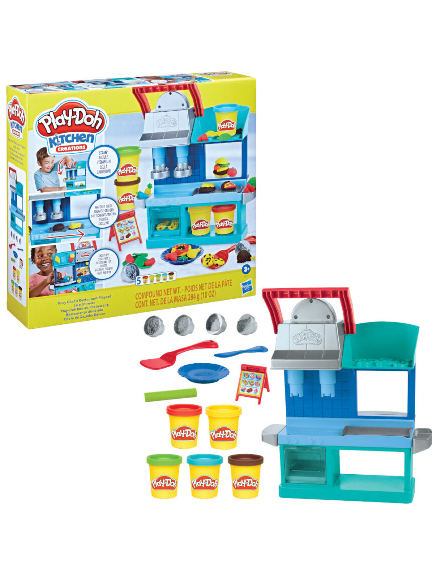 O restaurante dos pequenos cozinheiros - play doh - Play-Doh