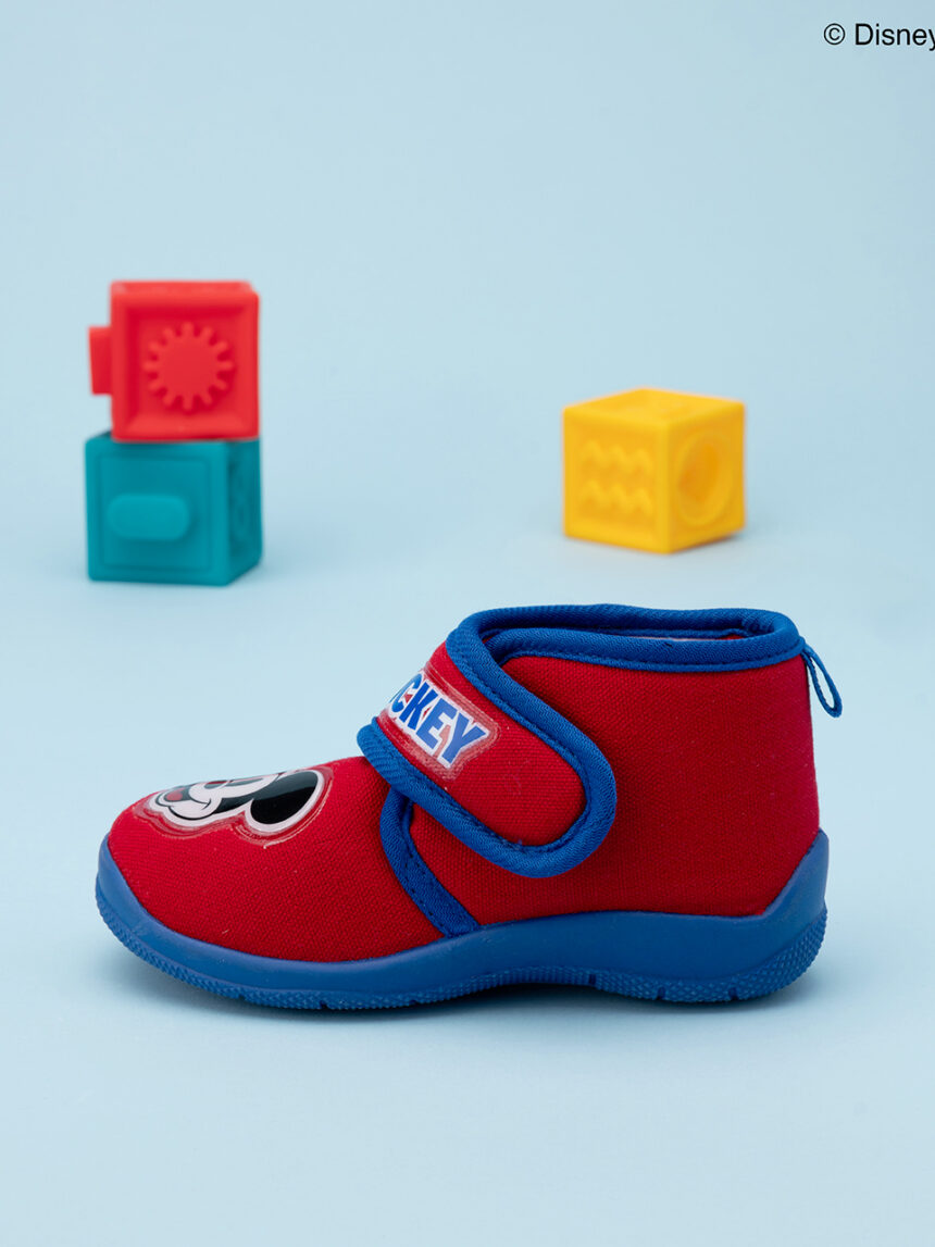 Sapato mickey mouse vermelho para o jardim de infância - Silverlit