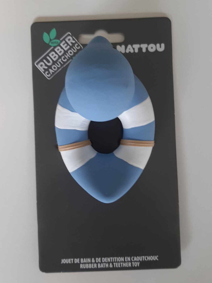 Pato de borracha azul - nattou - Nattou