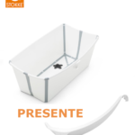 Flexi bath white + suporte gratuito - stokke®