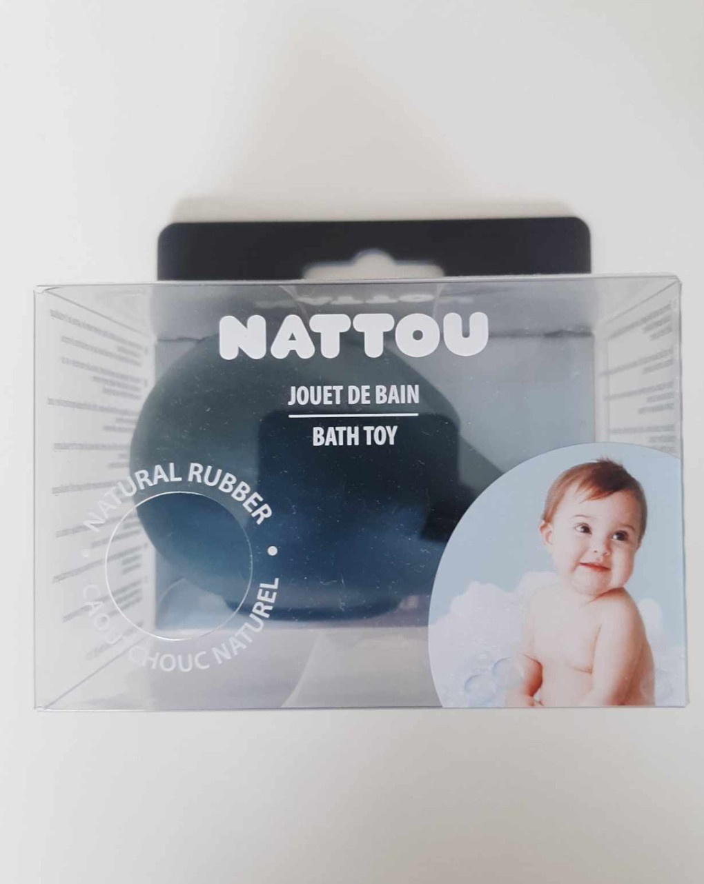 Baleia azul a gasolina (borracha) - nattou - Nattou