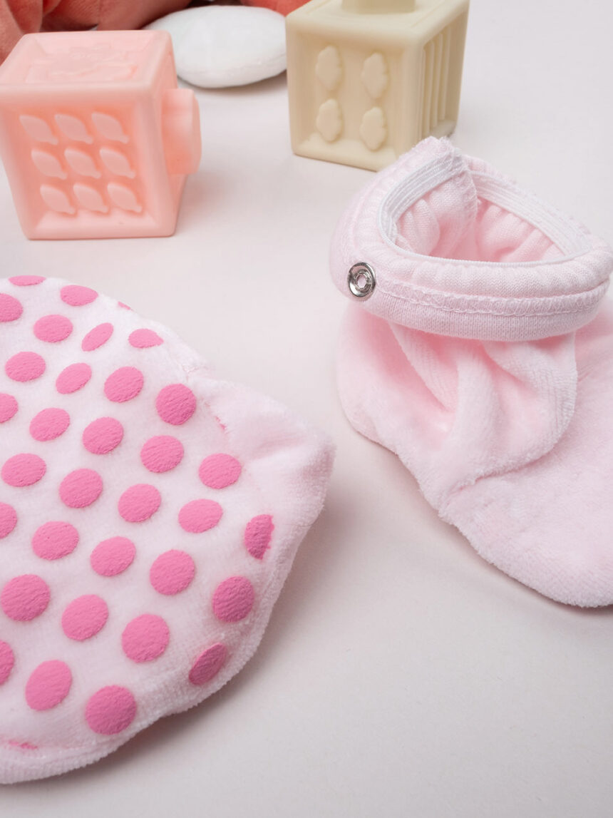 Pijama de chenille "ursinho teddy" para bebé menina - Prénatal