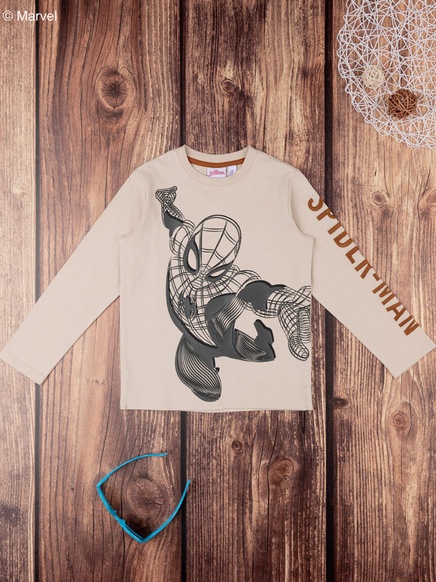 T-shirt bambino bege "spiderman" - Prénatal