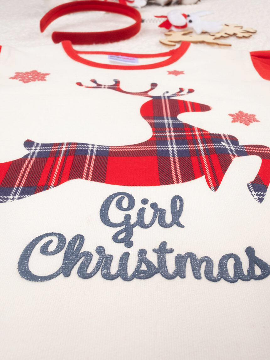 Pijama de malha para rapariga "natal - Prénatal