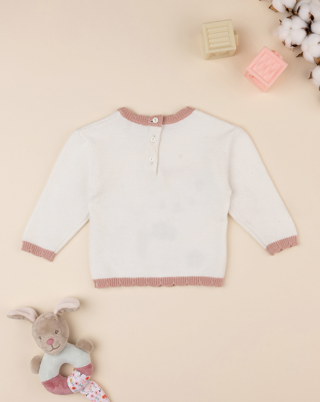 Camisola "fox" em tricot para rapariga - Prénatal