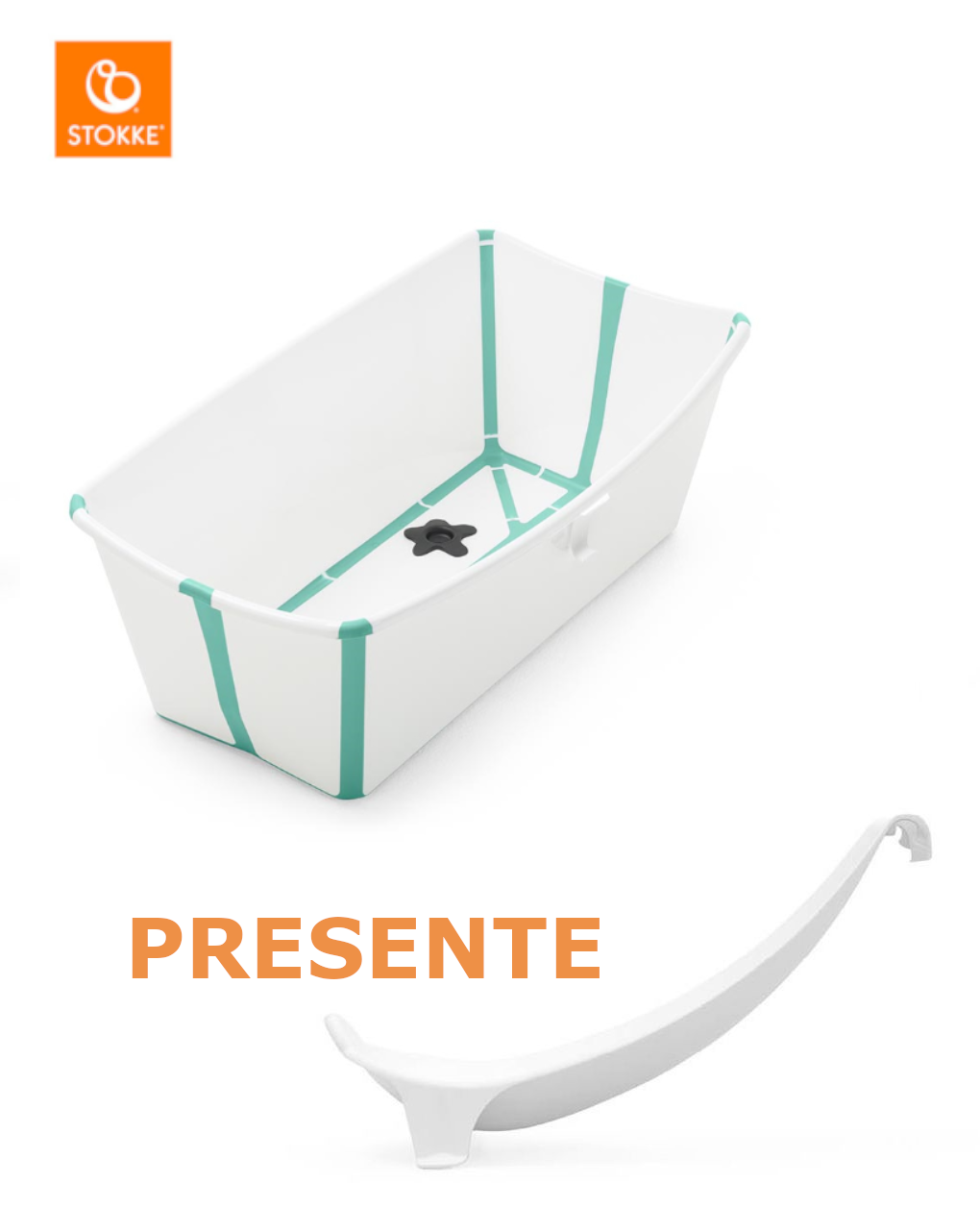 Flexi bath acqua + suporte gratuito - stokke® - Stokke