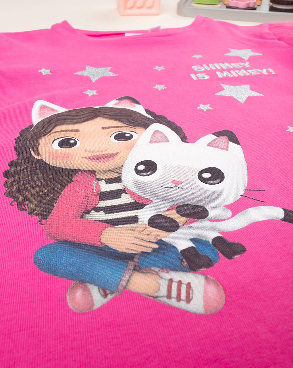 T-shirt "gabby" de manga comprida fúcsia - Prénatal