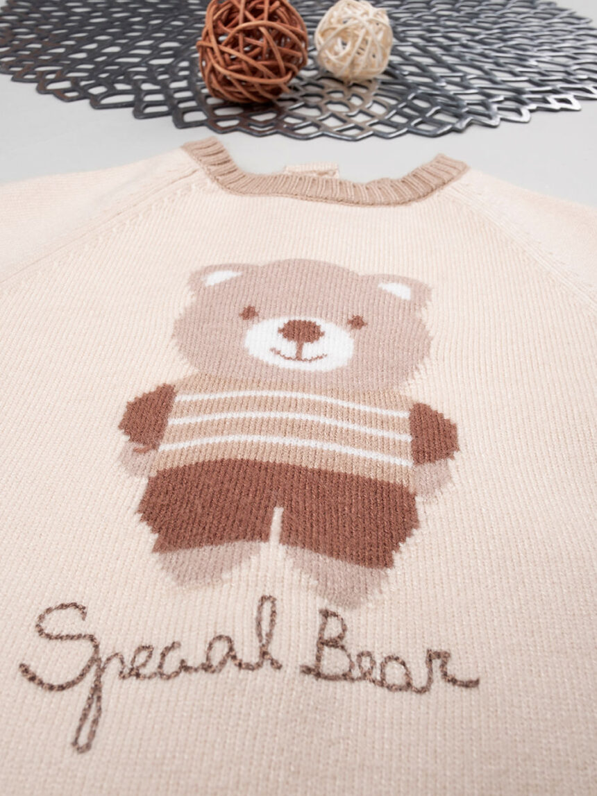 Fato de dormir em tricot para recém-nascido "my teddy - Prénatal