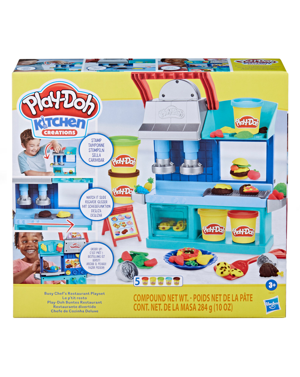 O restaurante dos pequenos cozinheiros - play doh - Play-Doh