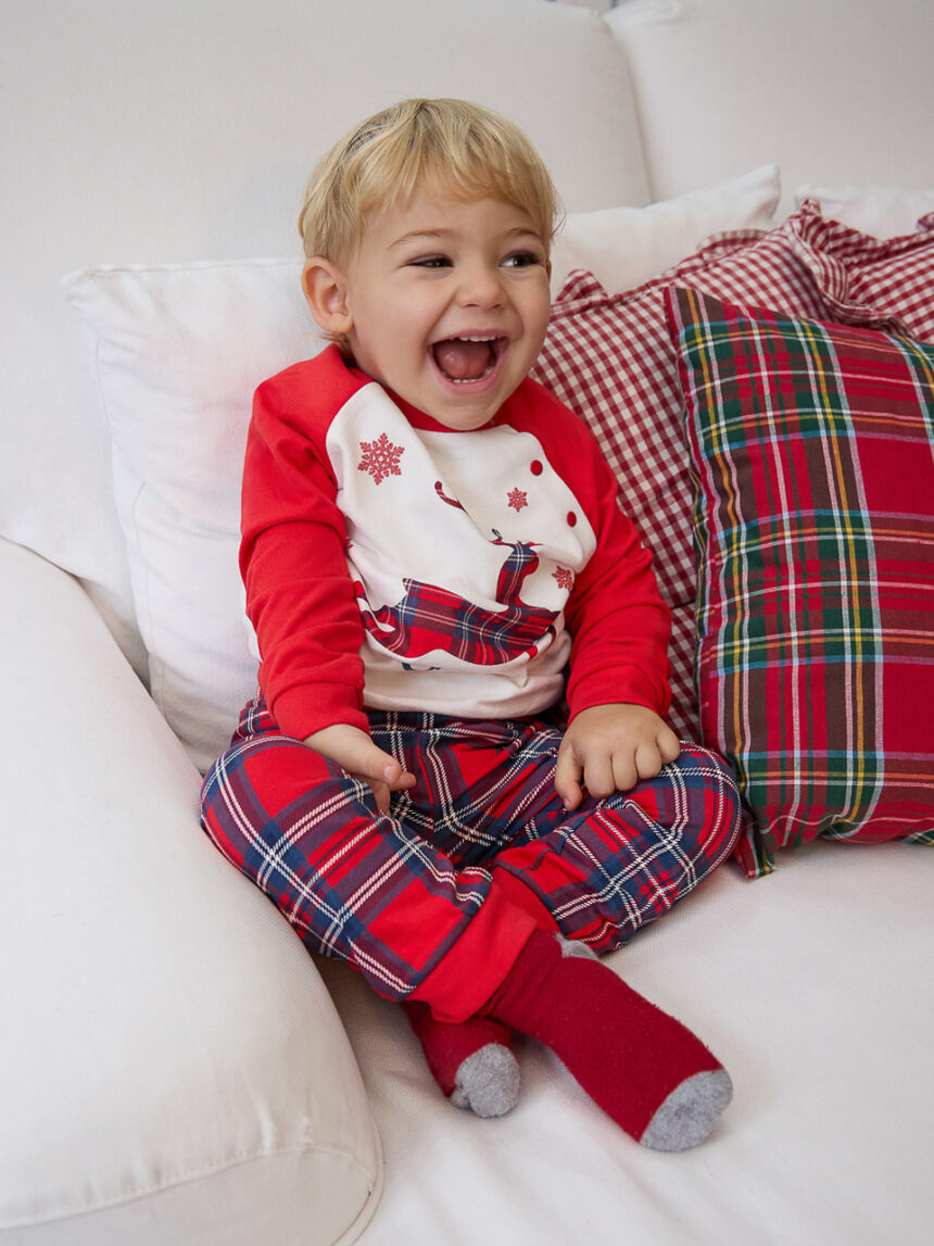Pijama de pelúcia para criança "natal - Prénatal