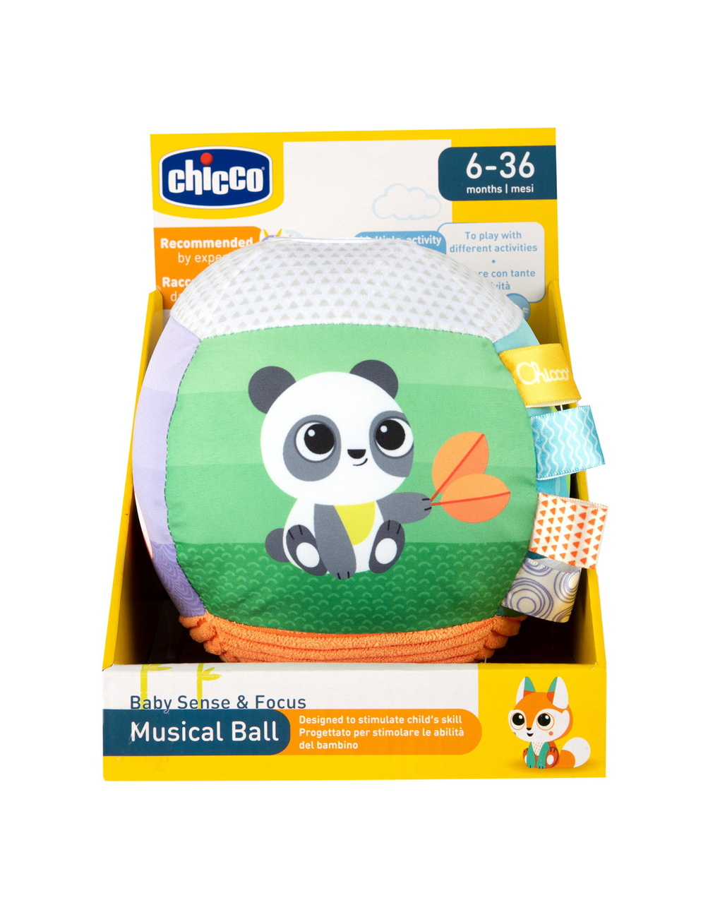 Bola musical 6-36 meses - chicco - Chicco