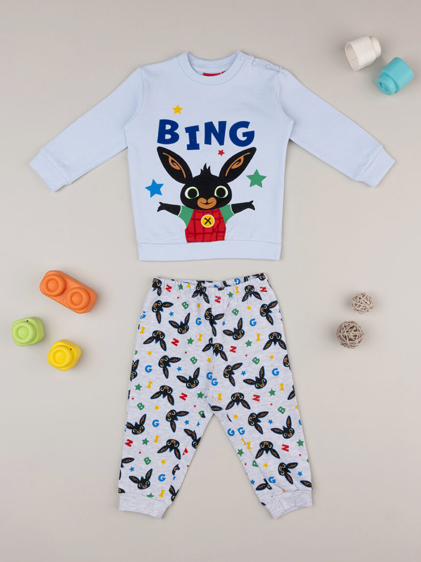 Pijama de bebé bing azul claro - Prénatal
