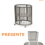 Cama sleepi mini Hazy Gray + extensão de cama Hazy Gray gratuita - stokke®