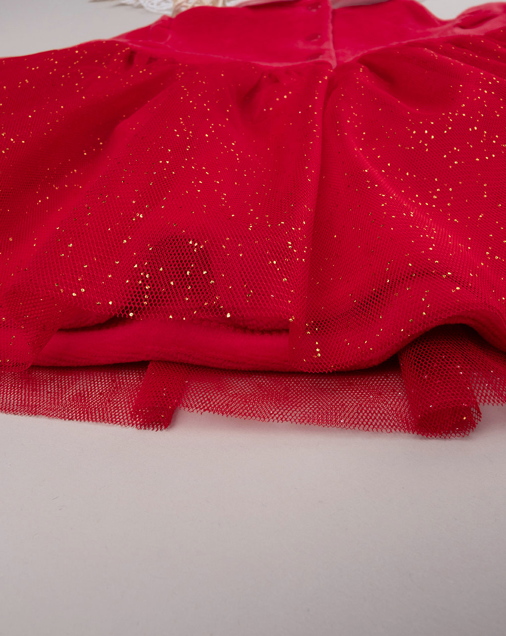 Vestido vermelho para bebé - Prénatal