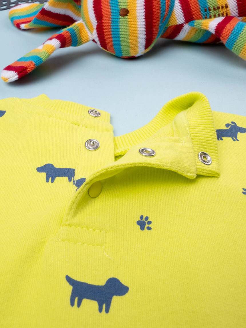 Camisola amarela para bebé - Prénatal
