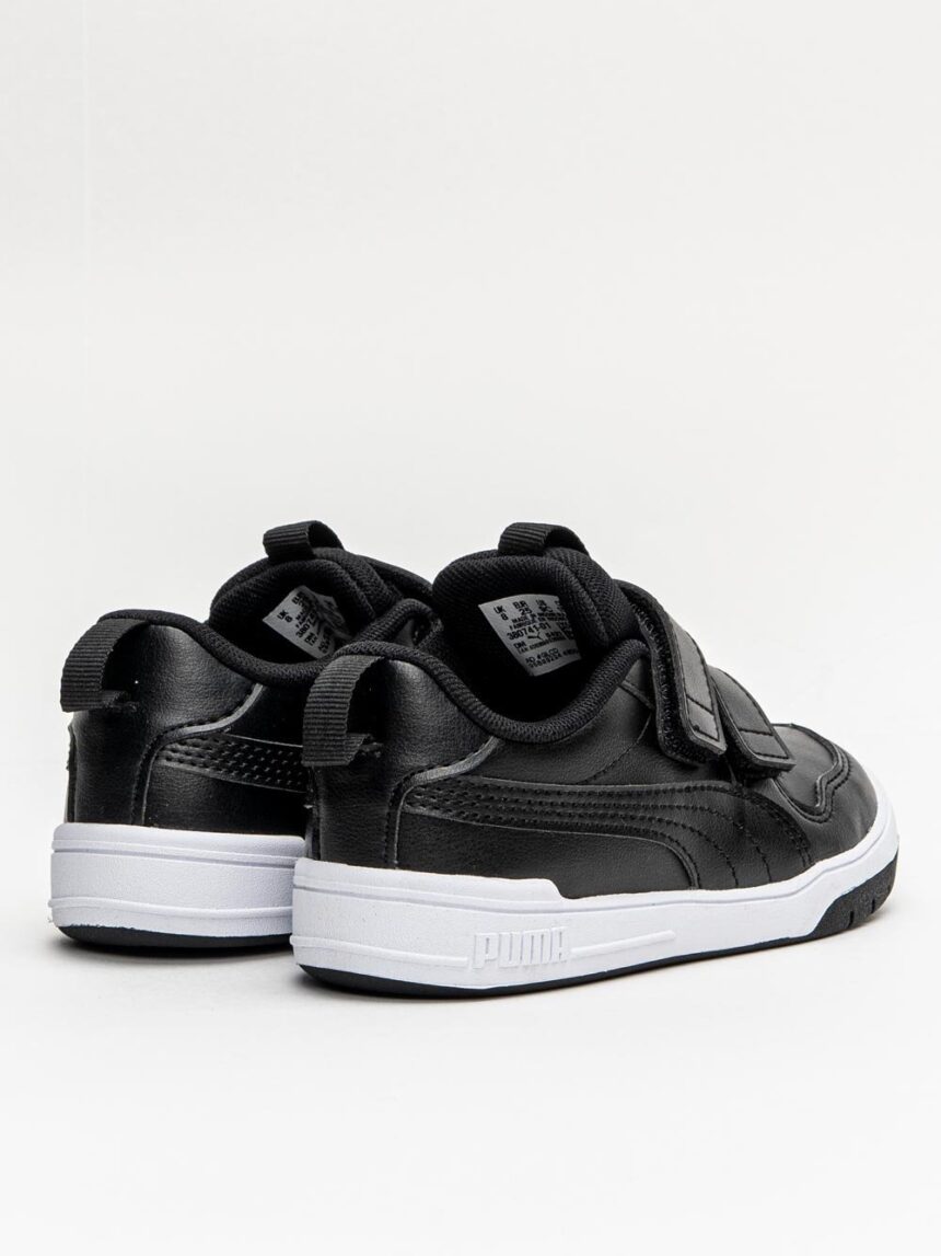 Sapatos de criança puma pretos com velcro - Puma