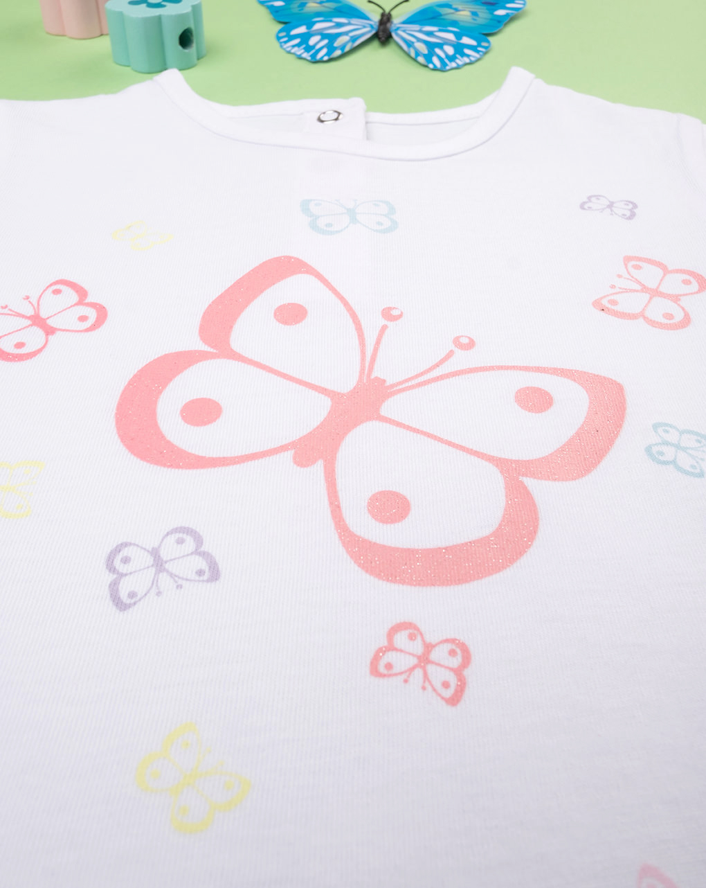 T-shirt de manga comprida de menina com estampado - Prénatal