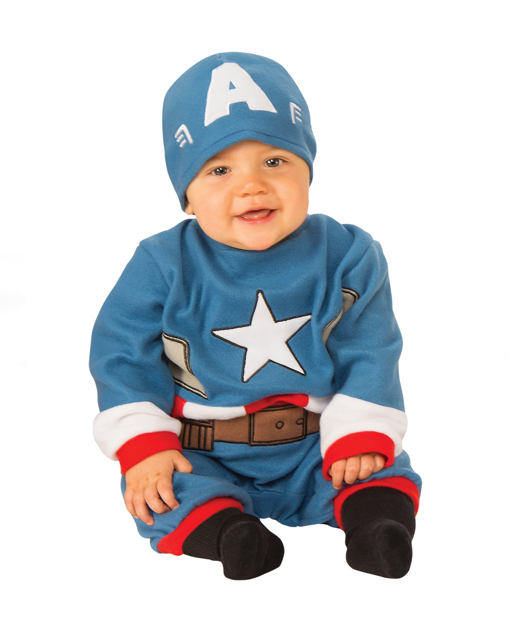 Fato de capitão américa para bebés - rubie's - Avengers