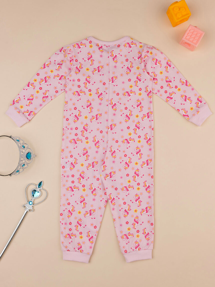 Pijama de unicórnio para rapariga - Prénatal