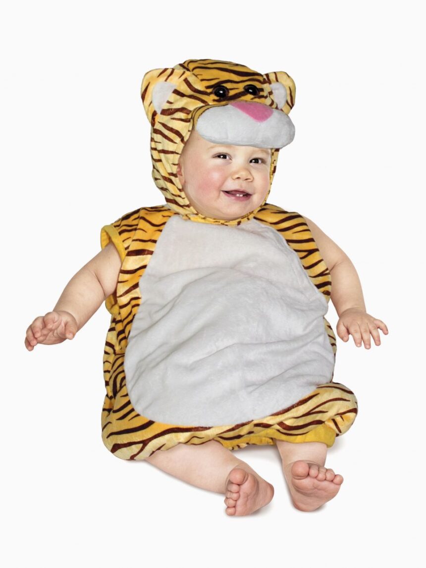 Fato de tigre para bebé 1 ano - rainha do carnaval - Carnaval Queen