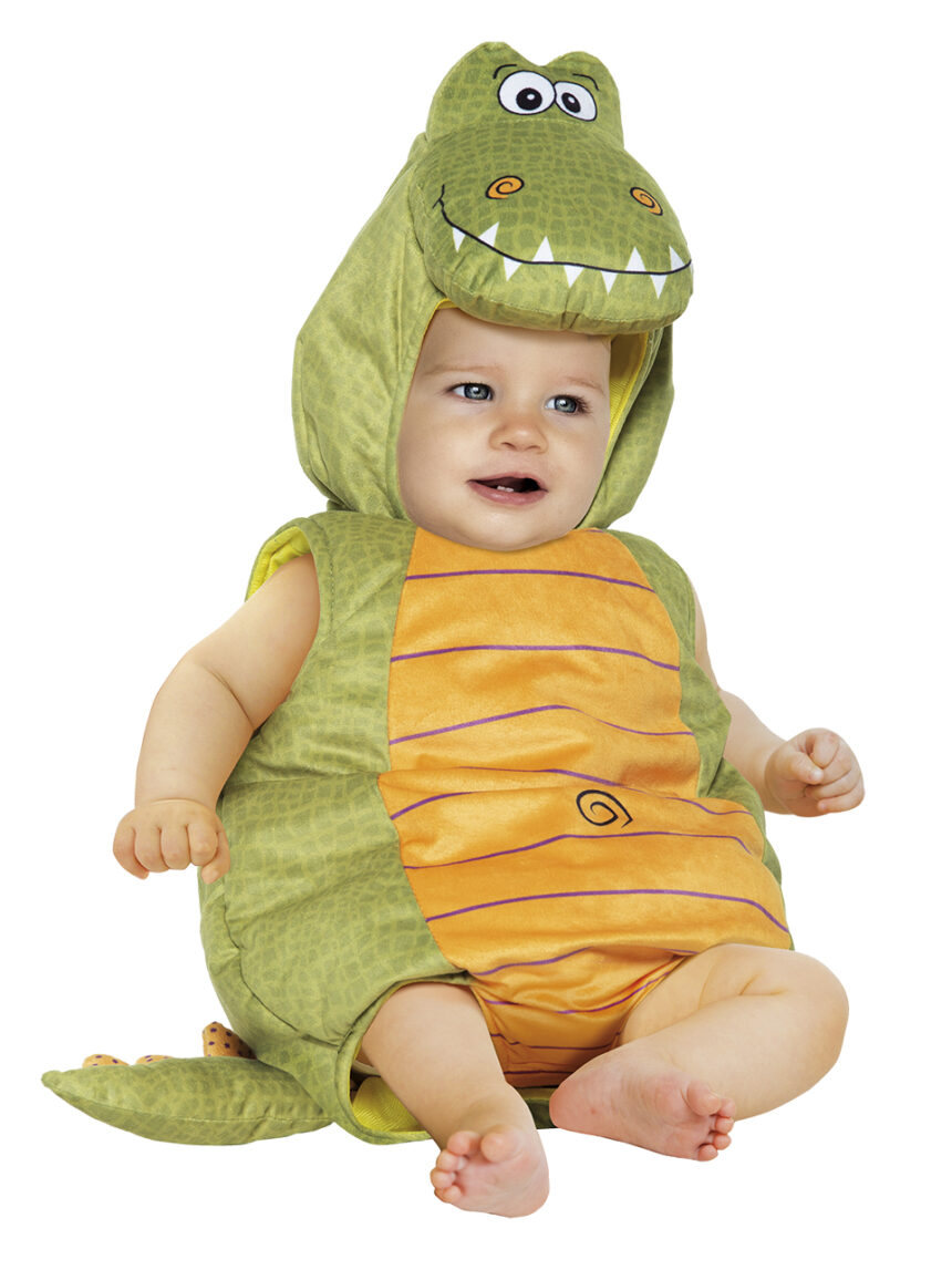 Fato de dinossauro para bebé 6/12 meses - rainha do carnaval - Carnaval Queen