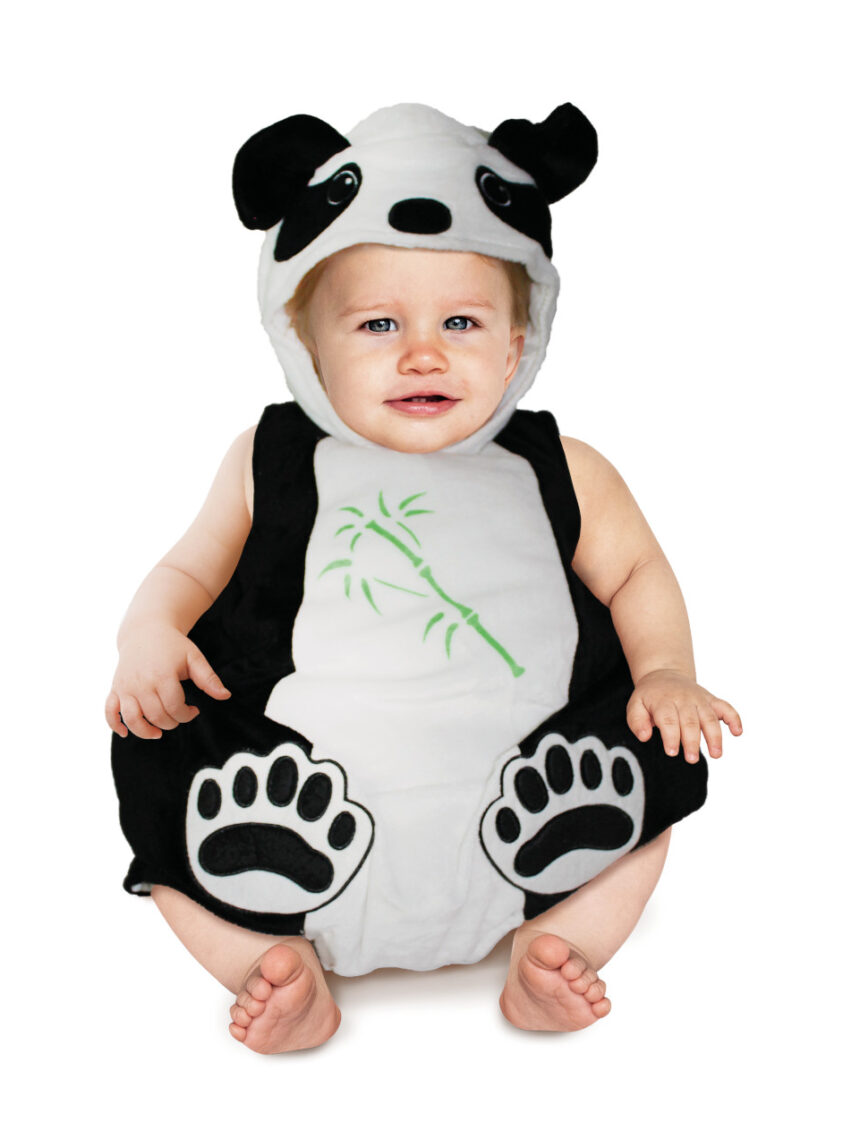 Fato panda bebé 1 ano - carnaval queen - Carnaval Queen