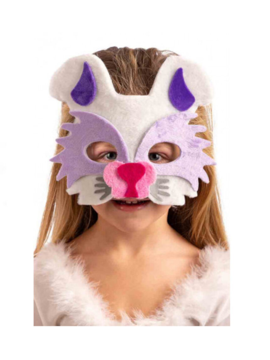 Máscara de coelho para bebé em veludo - carnival toys - Carnival Toys