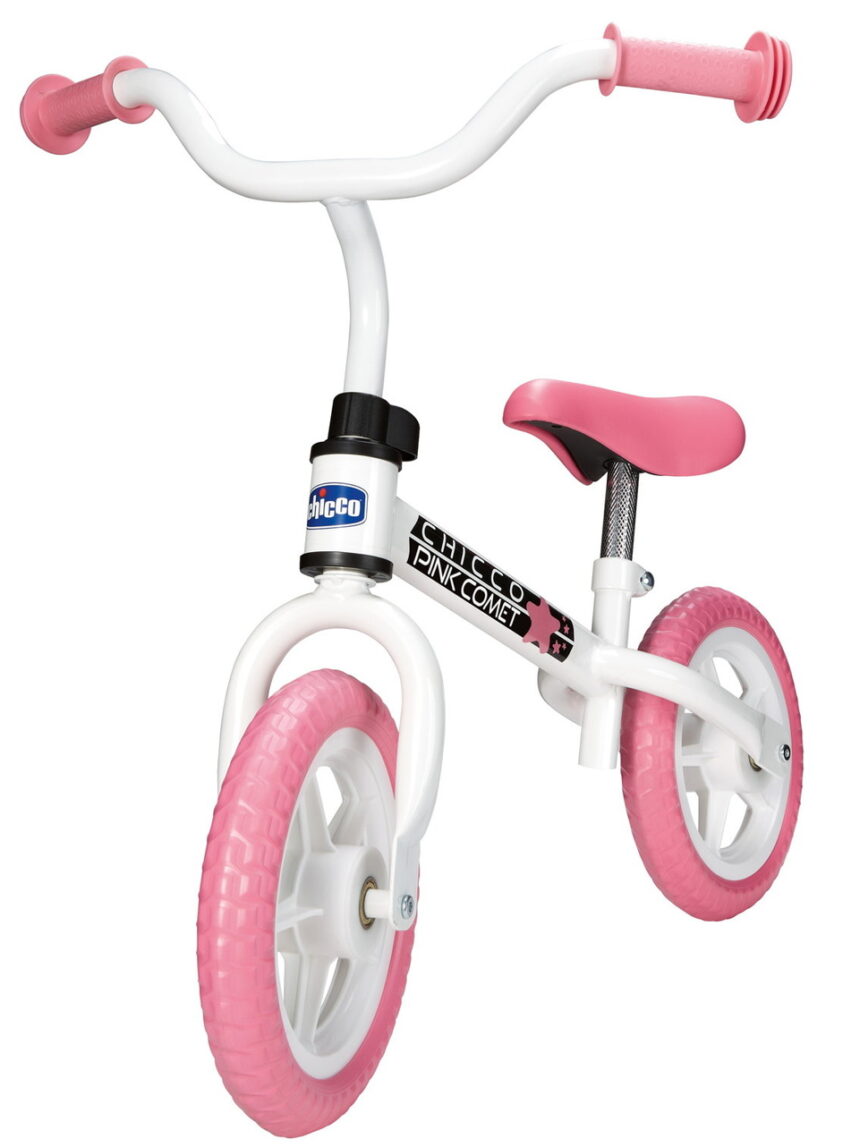 Bicicleta de equilíbrio pink comet 2-5 anos - chicco - Chicco