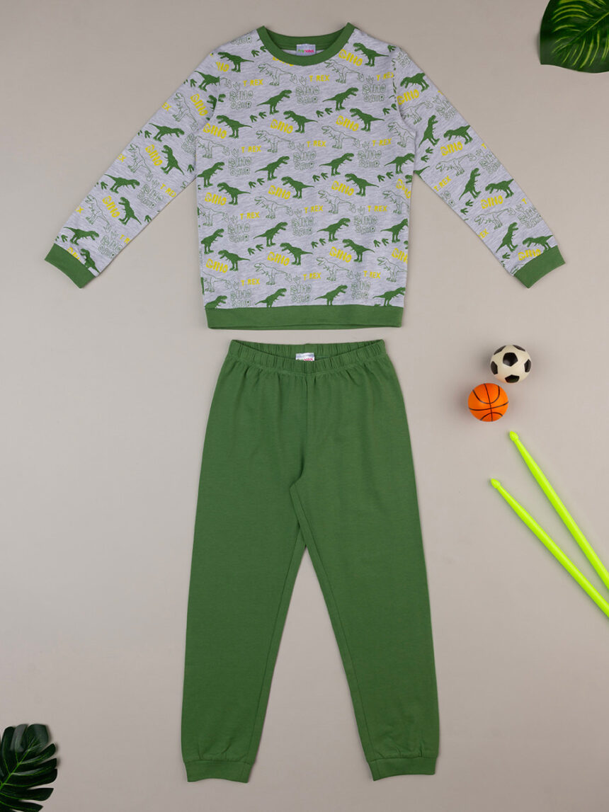 Pijama comprido de duas peças para rapaz - Prénatal