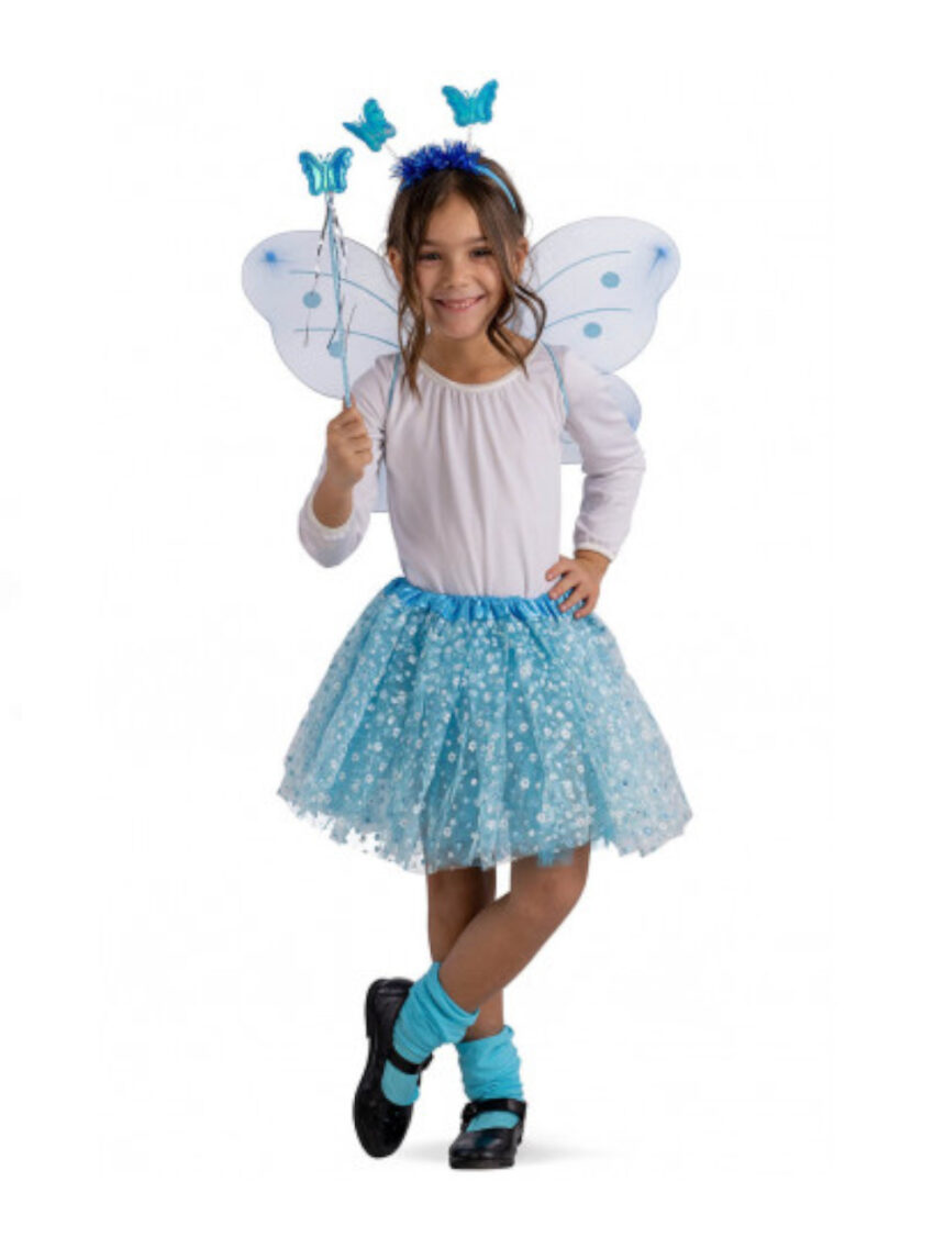 Conjunto borboleta azul carnaval - carnival toys - Carnival Toys
