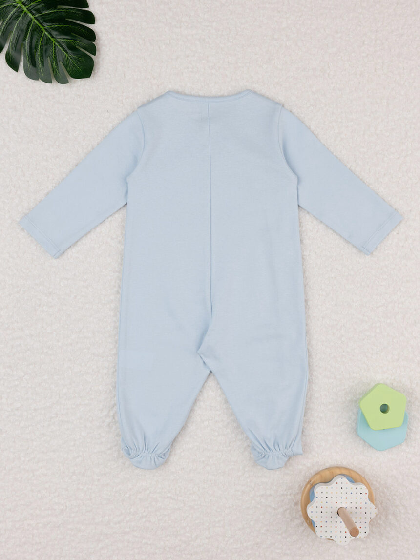 Fato de dormir azul bebé urso - Prénatal