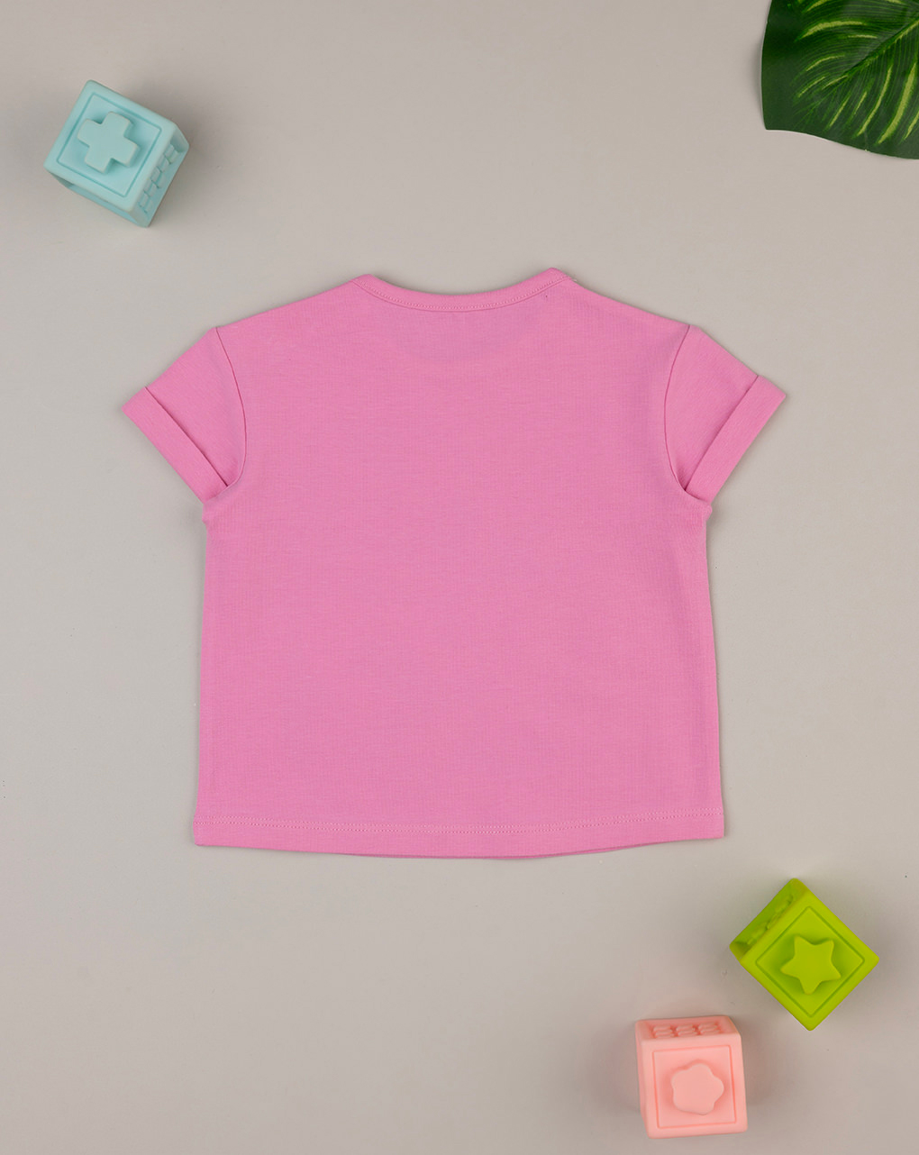 T-shirt baby rosa "stitch" - Prénatal