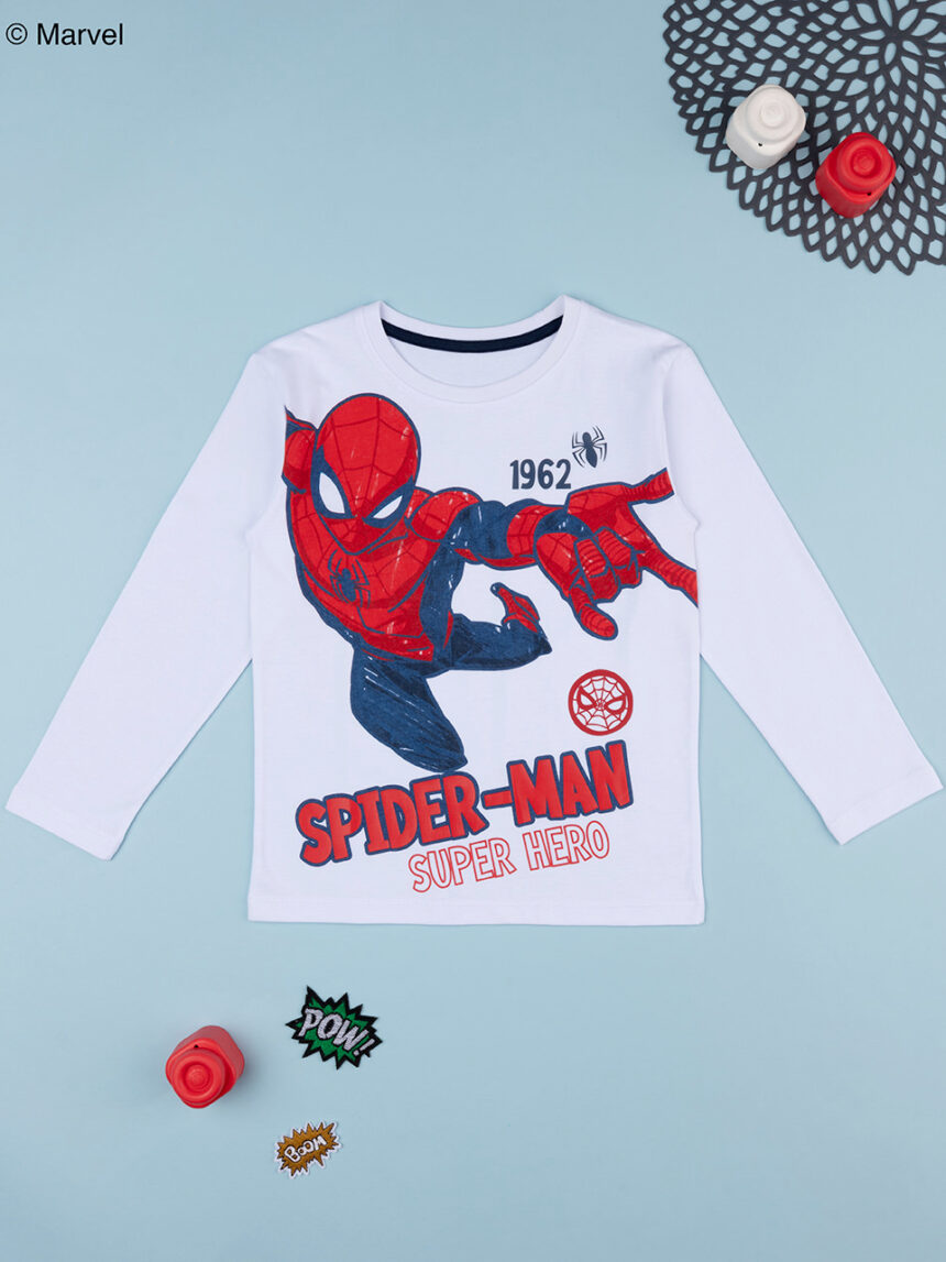 T-shirt de manga comprida "spiderman" para rapaz - Prénatal