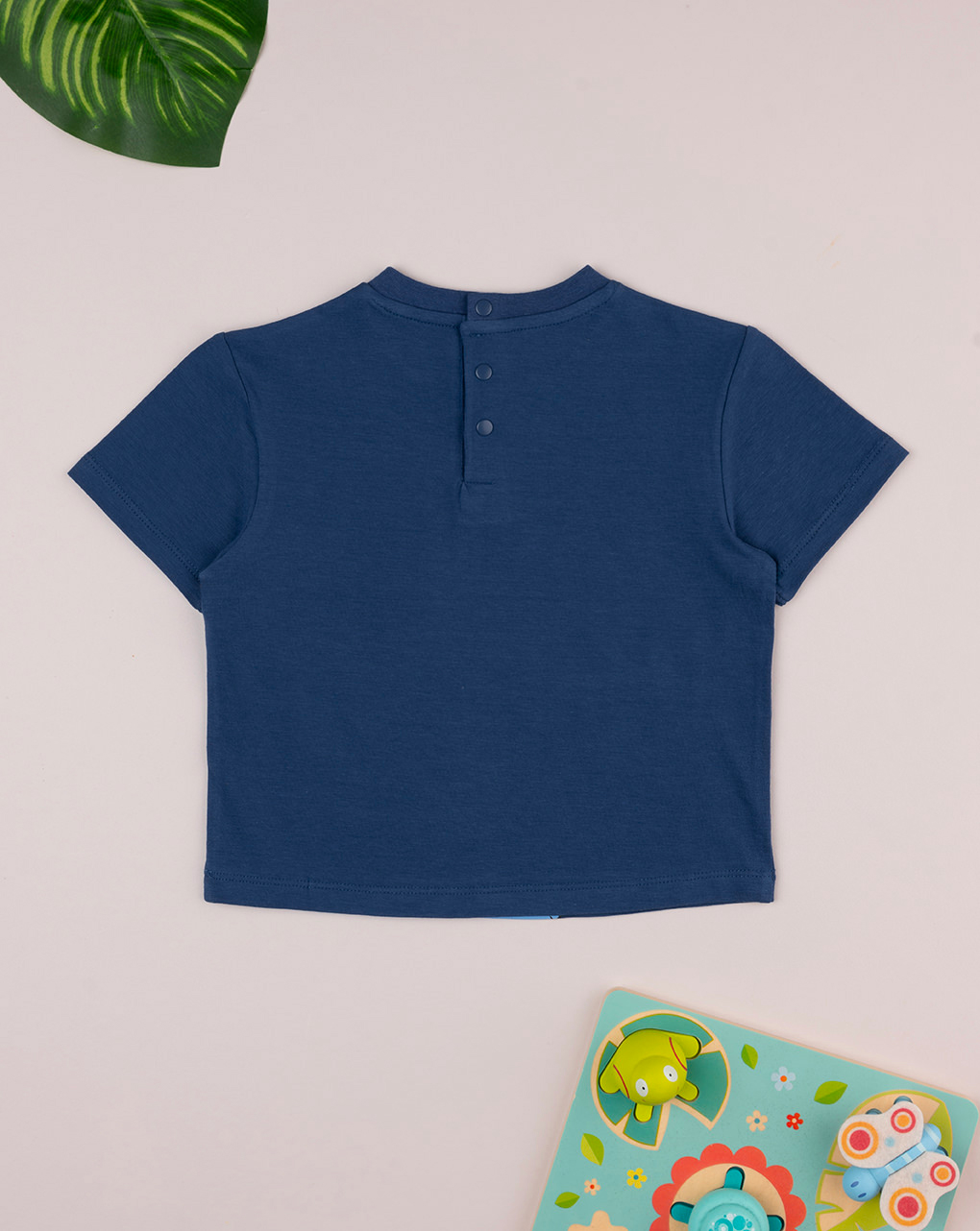T-shirt bimbo blu "stitch" - Prénatal