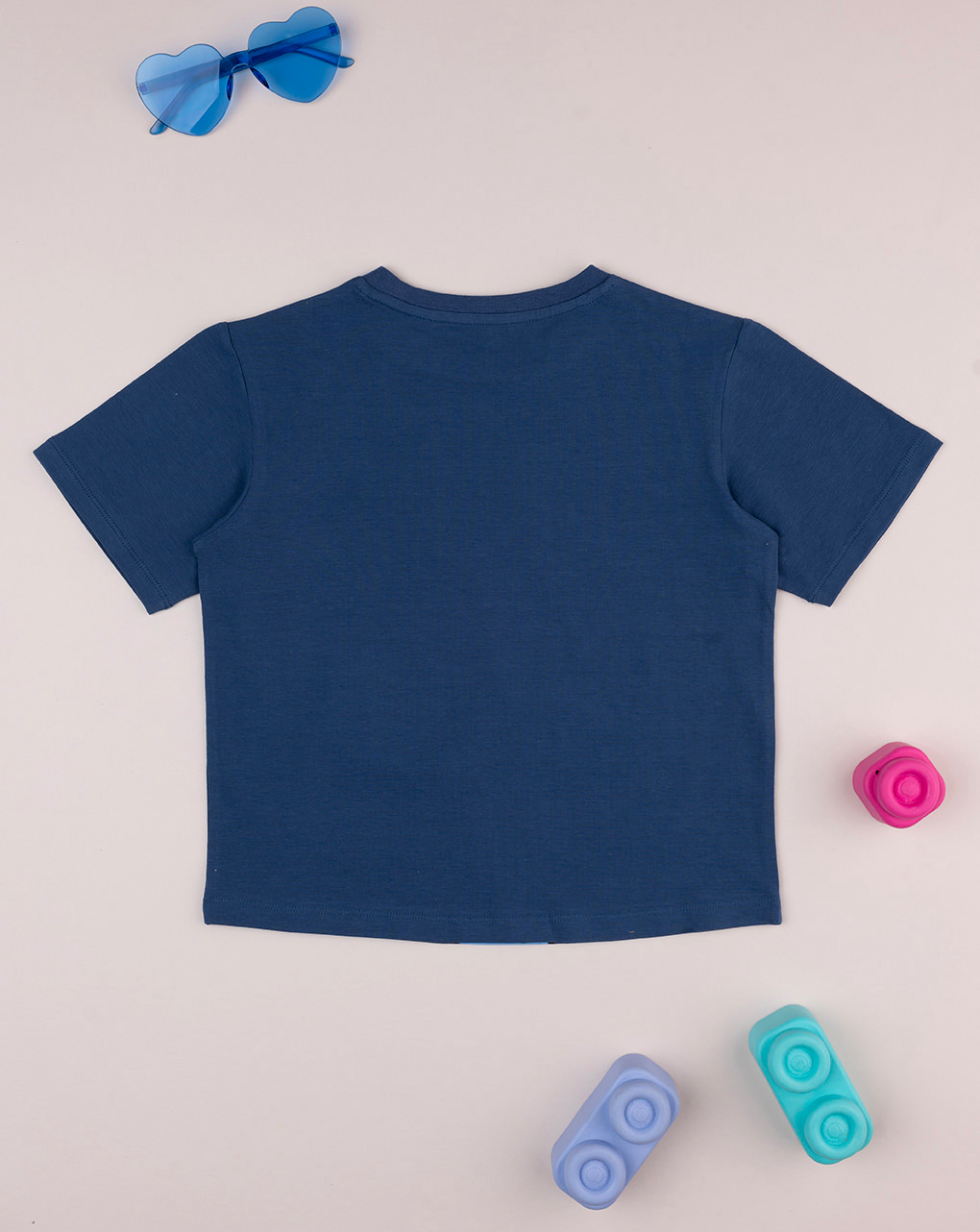 T-shirt bambino blu "stitch" - Prénatal