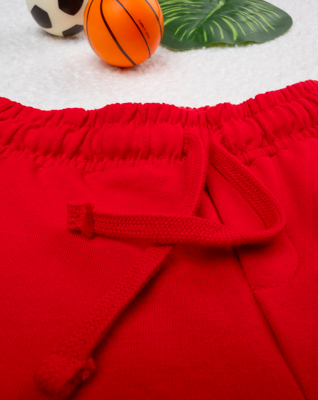 Calças de desporto vermelhas para crianças - Prénatal