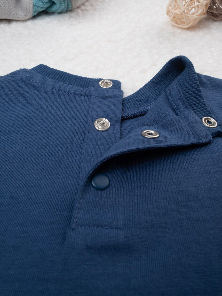 T-shirt bimba blu stampata - Prénatal