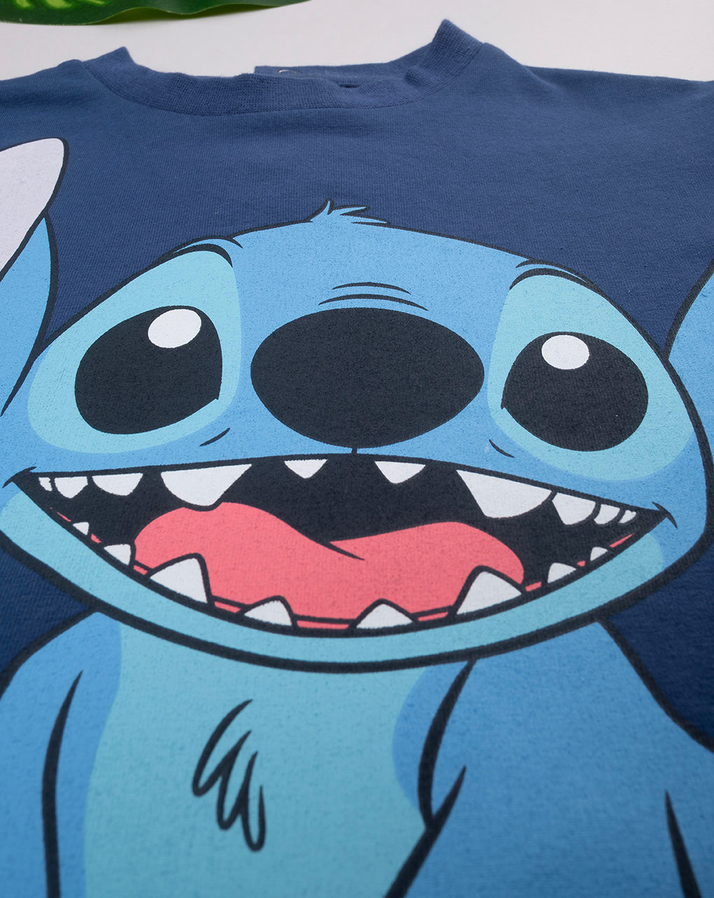T-shirt bimbo blu "stitch" - Prénatal