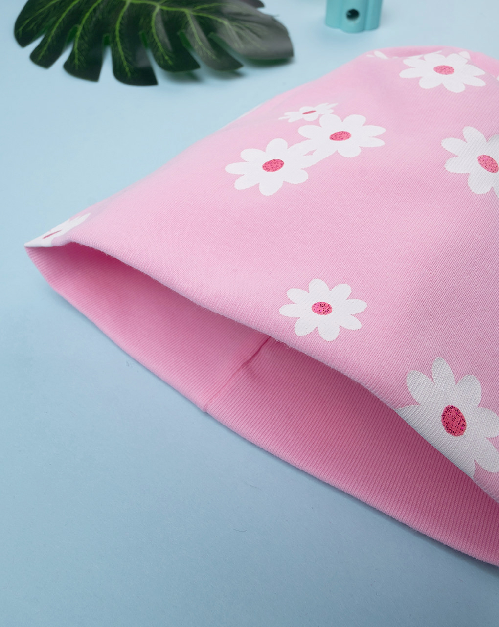 Boné "daisies" cor-de-rosa para rapariga - Prénatal