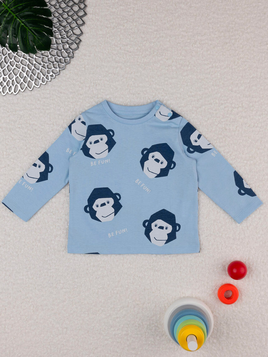 T-shirt azul bebé - Prénatal
