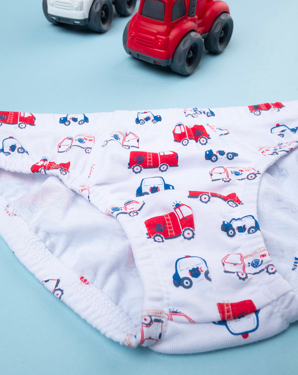 Cuecas coloridas para bebé em algodão orgânico - Prénatal