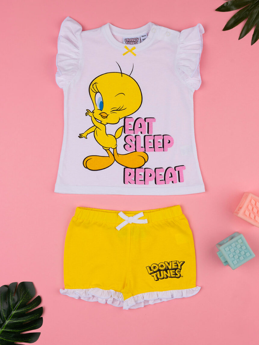 Pijama de verão para rapariga 'tweety - Prénatal