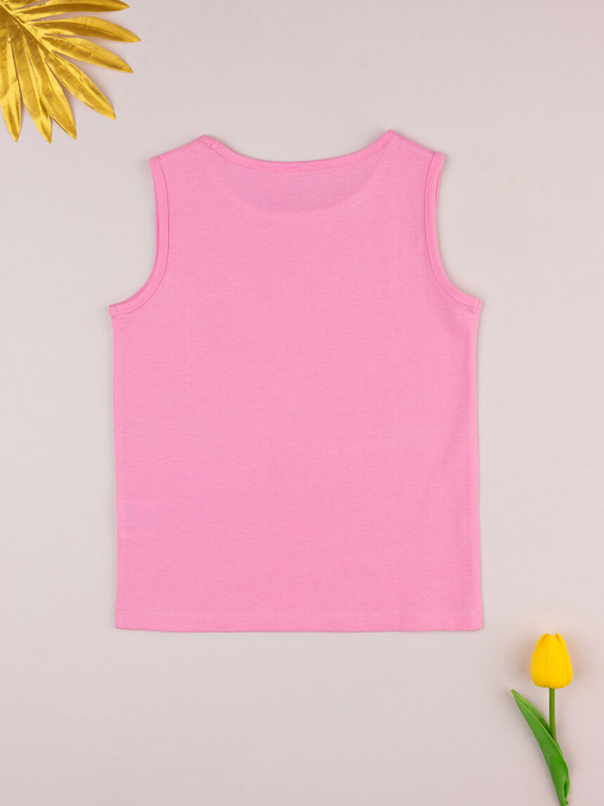 T-shirt rosa "daisy" para rapariga - Prénatal