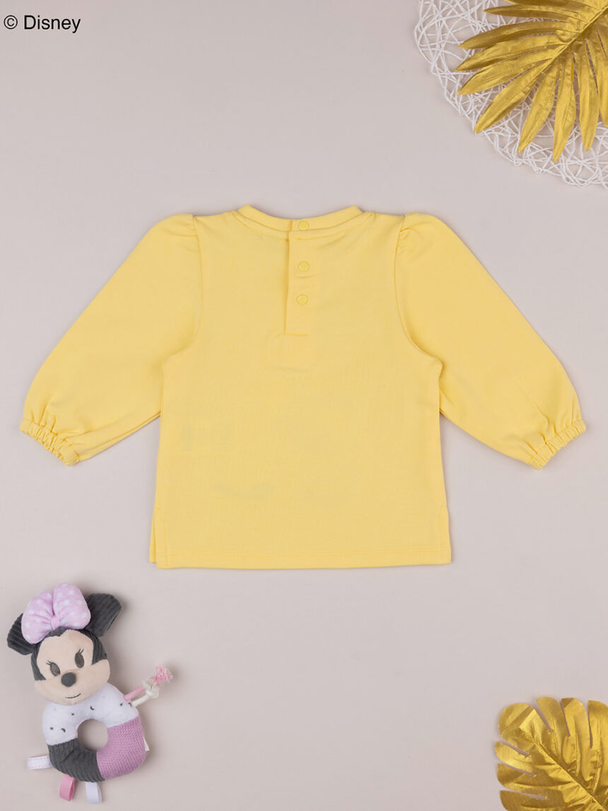 Camisola amarela da minnie para menina - Prénatal