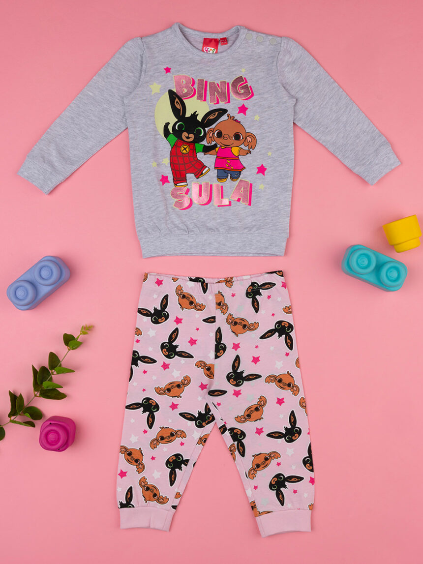 Pijama comprido de duas peças para rapariga "bing - Prénatal