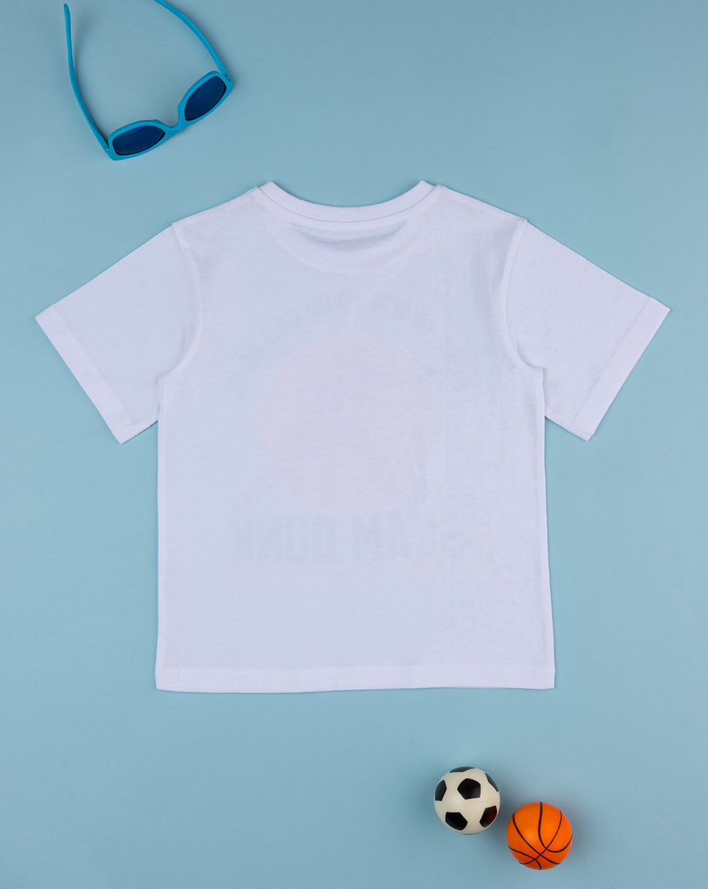 T-shirt bianca bambino basquetebol - Prénatal