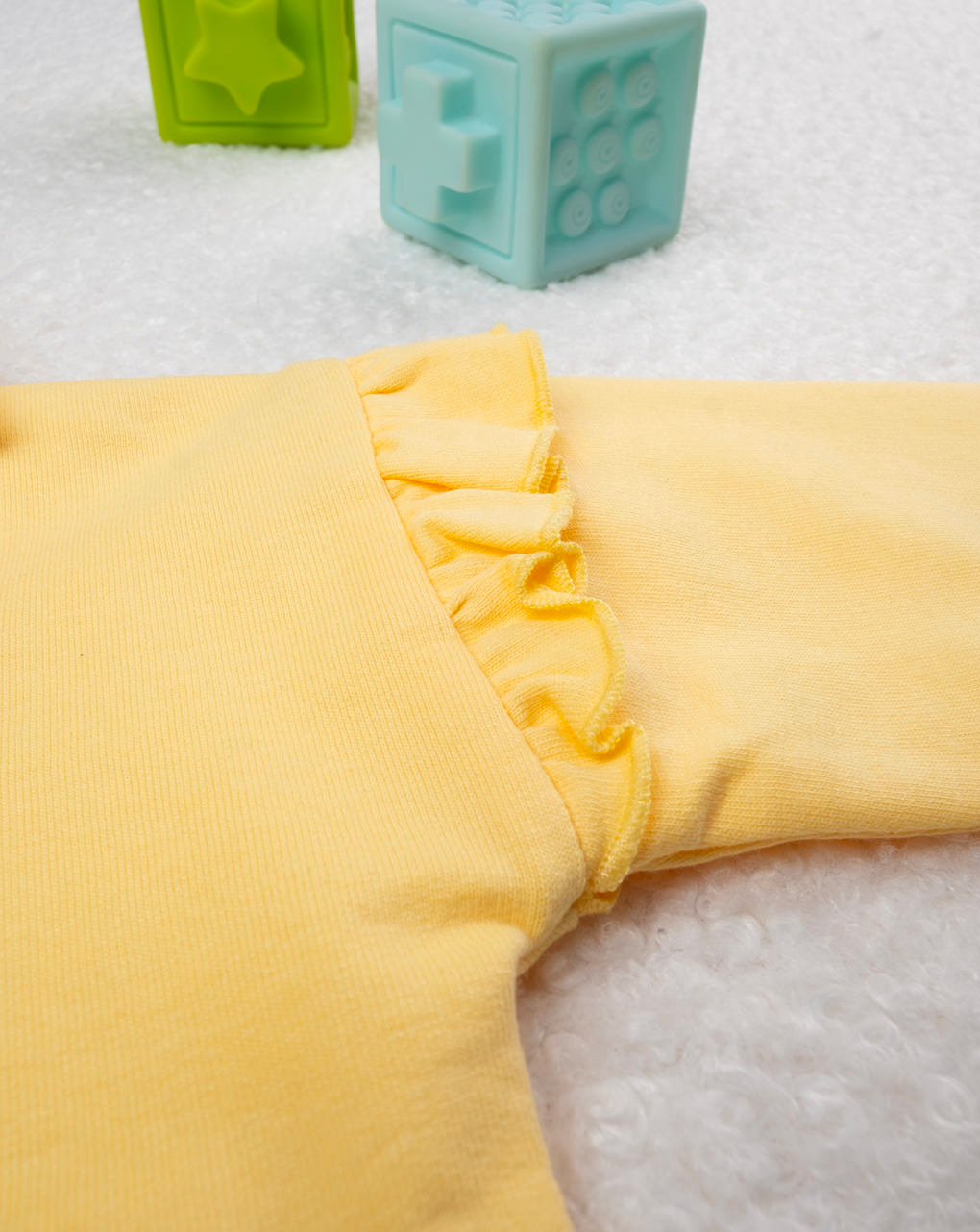Camisola amarela clara para rapariga - Prénatal