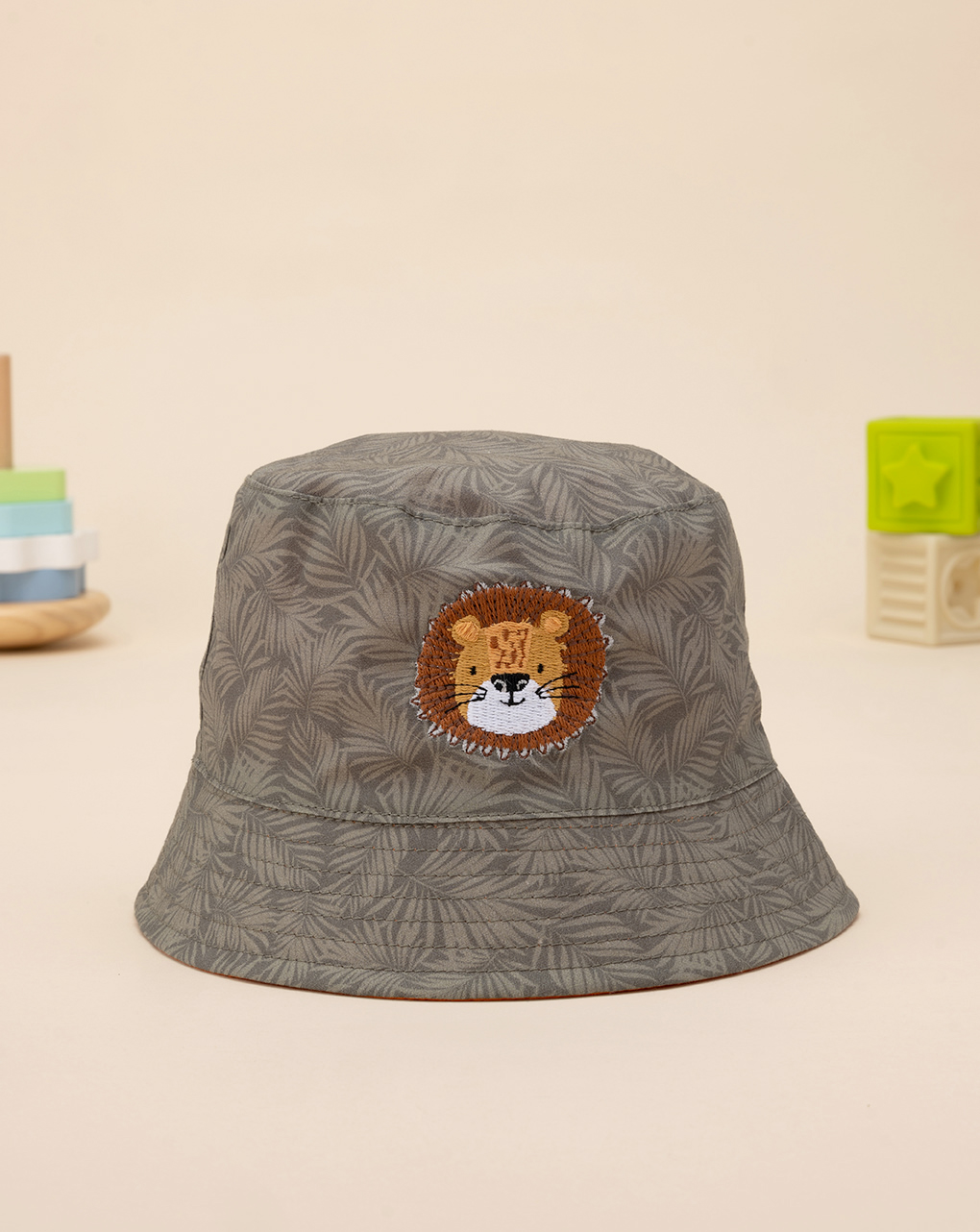 Chapéu de pescador para bebé 'leão - Prénatal