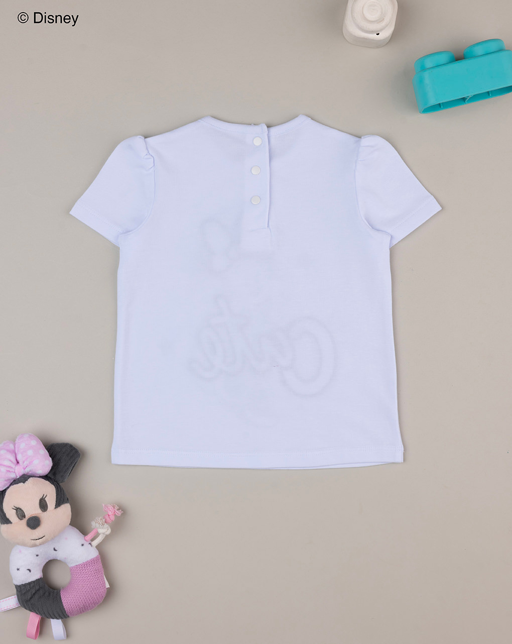 T-shirt disney minnie de manga curta para rapariga - Prénatal